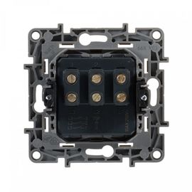  Выключатель Legrand Etika скрыт. 3кл. IP20 слоновая кость (672313) 