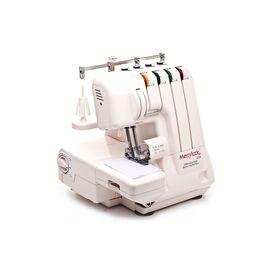  Оверлок MERRYLOCK 005 (005), 3, 4-ниточный шов, ролевой шов, дифференциальная подача, скорость 1300 стежков/мин 