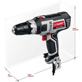  Дрель-шуруповерт Зубр ДШ-М1-400-2 