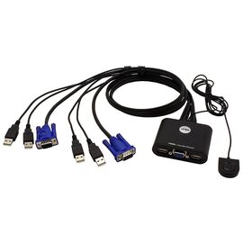 KVM-переключатель Aten CS22U-(A7) 2 Port USB KVM Switch 