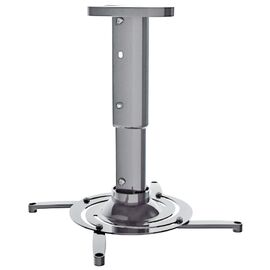  Кронштейн для проектора Cactus CS-VM-PR05M-AL серебристый макс.24кг потолочный поворот и наклон 