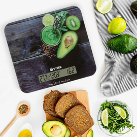  Весы кухонные Vitek VT-2425 черный 