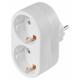  Сетевой разветвитель Buro BU-PS2G-W (2 розетки) белый 