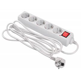  Сетевой фильтр Buro 500SL-3-G 3м (5 розеток) серый 