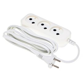  Сетевой удлинитель Buro BU-PSL3.3/W 3м (3 розетки) белый 
