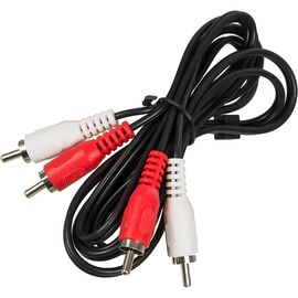  Кабель аудио Ningbo JAAC024-1.5 2хRCA (m)/2хRCA (m) 1.5м черный 