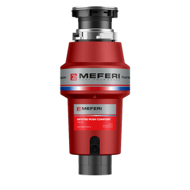  Измельчитель пищевых отходов MEFERI MFD750 Push Comfort с пневмокнопкой в комплекте 