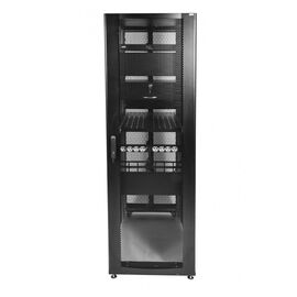  Шкаф серверный ЦМО ШТК-СП-48.8.10-44АА-9005 48U 800x1000мм пер.дв.перфор. 4 бок.пан. 1350кг черный 