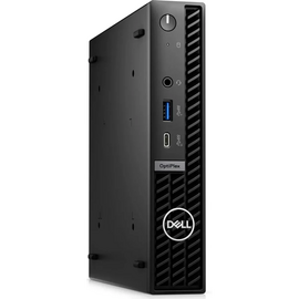  Неттоп DELL Optiplex 7020 (7020-1860) Intel Core 300T, DDR5 8ГБ, 256ГБ(SSD), Intel UHD Graphics 710, Linux Ubuntu, черный 