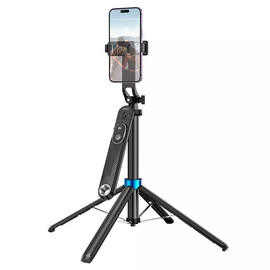  Монопод HOCO K22 Handy Aluminum Alloy Anti Shake Live Broadcast Holder Black 