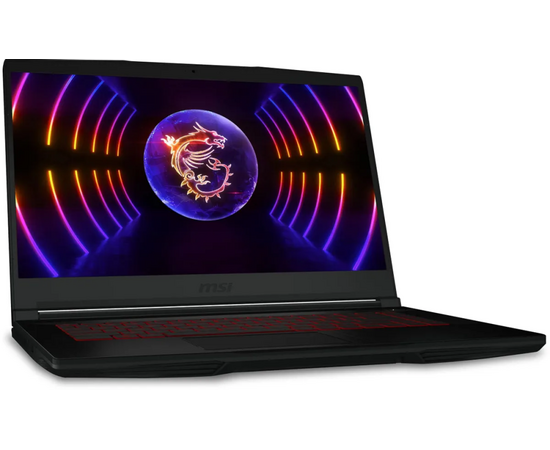  Ноутбук MSI GF63 Thin 12UCX i5 12450H/8Gb/SSD256Gb/RTX 2050 4Gb/15.6"/IPS/FHD/DOS/black 