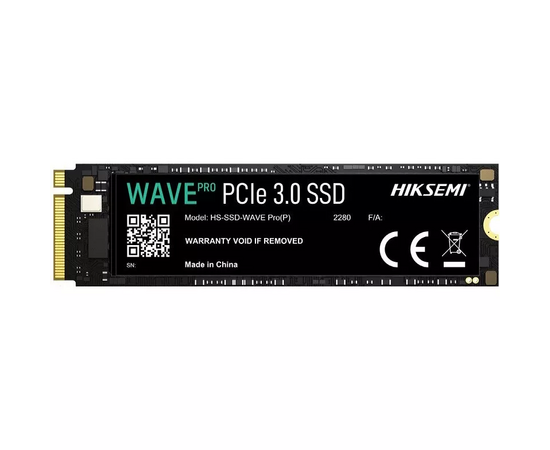  SSD HIKSEMI Wave Pro(P) (HS-SSD-WAVE Pro(P) 512G) 512Gb M.2 (PCI-E 3.0 x4, up to 3500/1800MBs, 3D NAND, 224TBW) 
